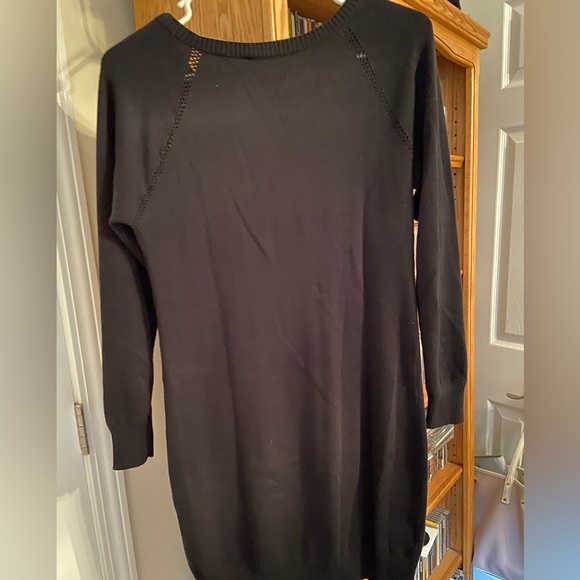 Ann Taylor Black Sweater Dress - Picture 6 of 6